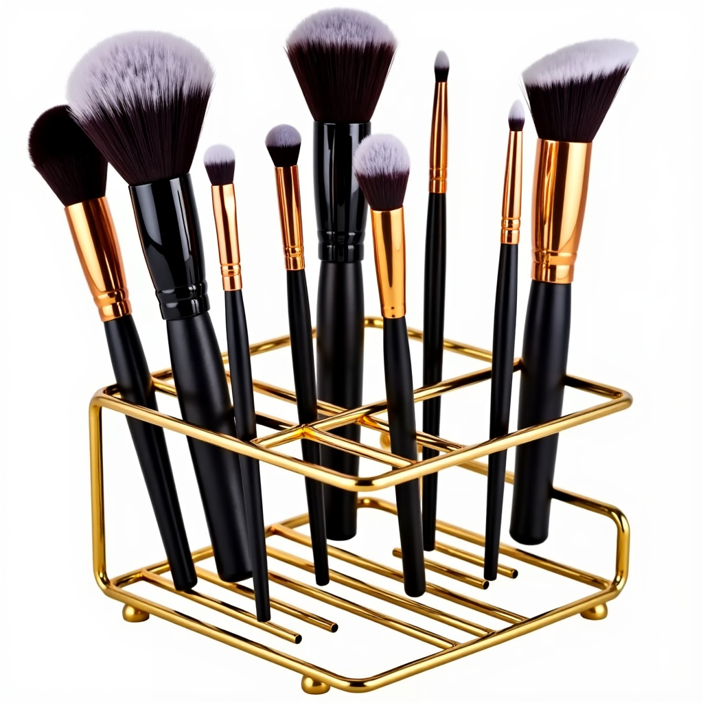 Brush drying rack
